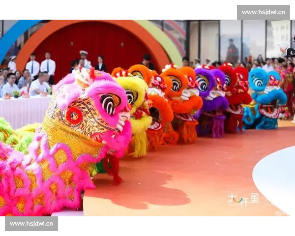 精彩纷呈的舞狮比赛现场全程记录展现热血与技艺比拼时刻瞬间集锦